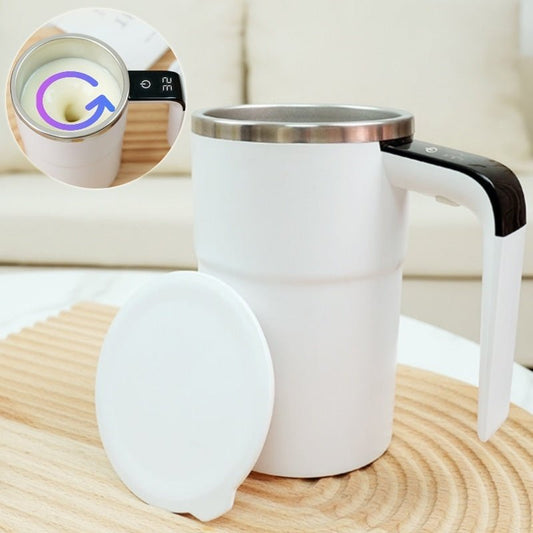 Electric Coffee Mug USB Rechargeable Automatic Magnetic Cup IP67 Waterproof Food-Safe Stainless Steel For Juice Tea Milksha Kitchen Gadgets
Product Description
