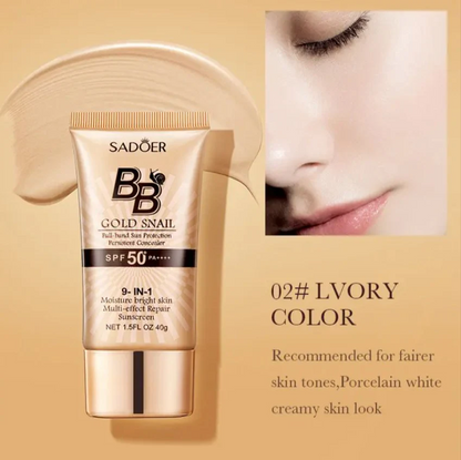 SPF 50 BB Cream with All Day - Hydration and UV Protection