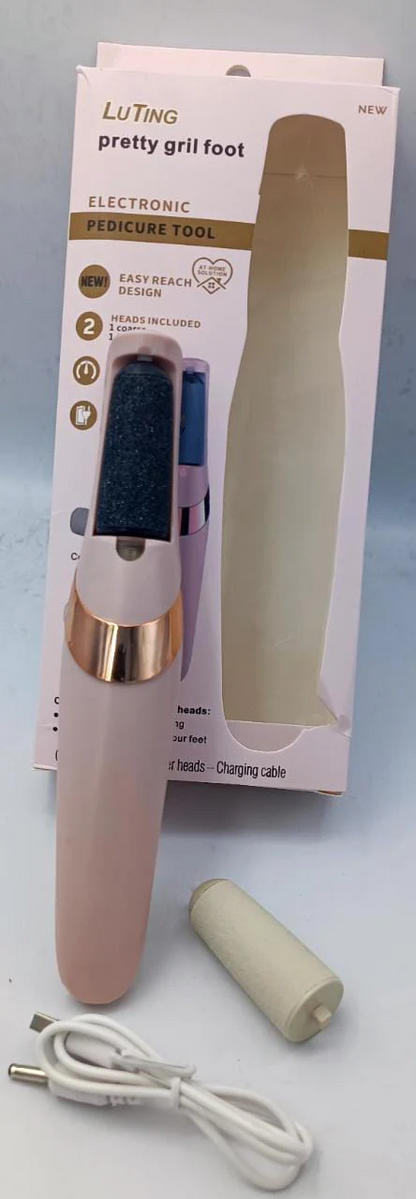 Electric Callus Remover - Rechargeable Foot File for Smooth Heels