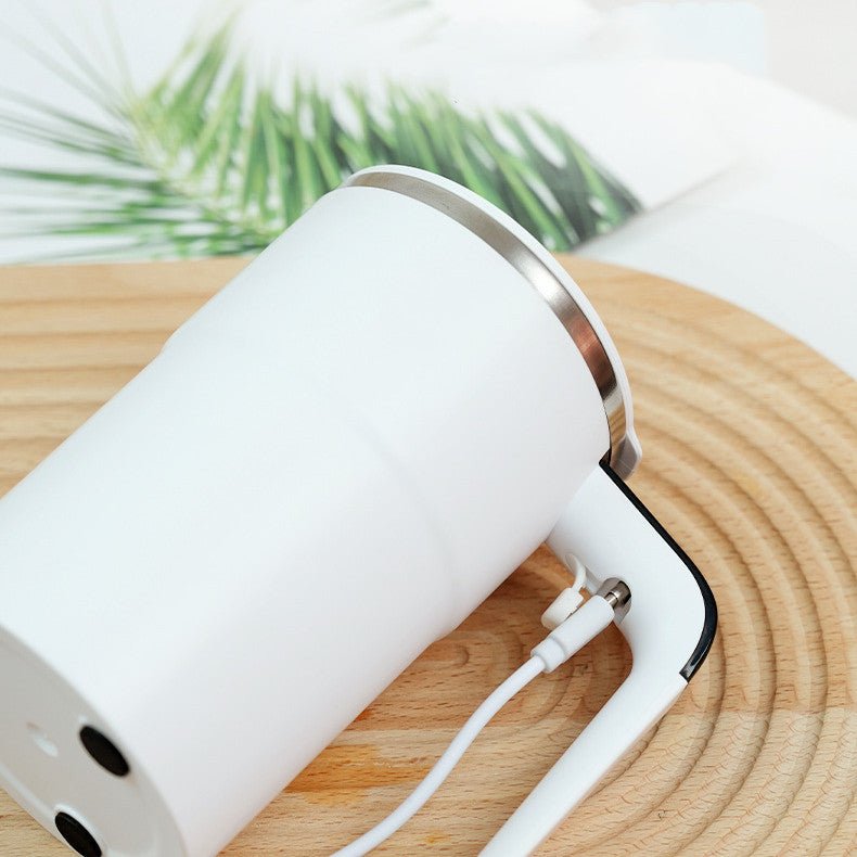 Electric Coffee Mug USB Rechargeable Automatic Magnetic Cup IP67 Waterproof Food-Safe Stainless Steel For Juice Tea Milksha Kitchen Gadgets
Product Description